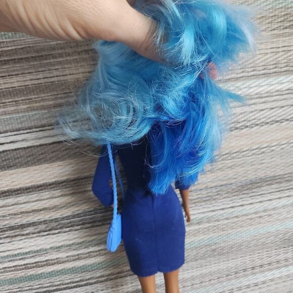 Ooak aa Barbie fashionista Model muse styled in blue - Picture 7 of 7